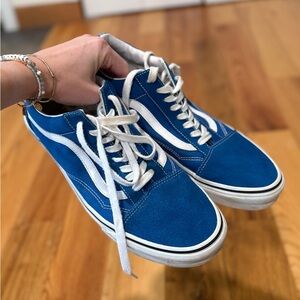 Vans Men's Sneakers in Blue and White